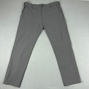 American Giant Pants Mens‎ 36x32 Gray Brigade Military Spec Stretch Chino Tech